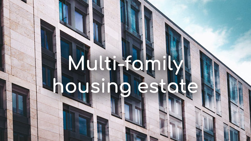 multi-family housing estate